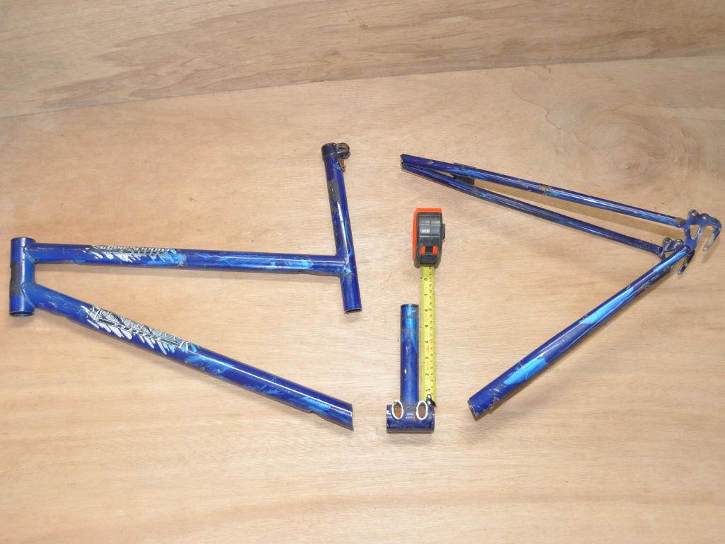 FrontRunner FWD Bike - frame design